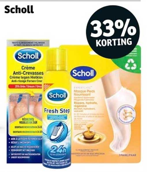 Scholl - 33% Korting