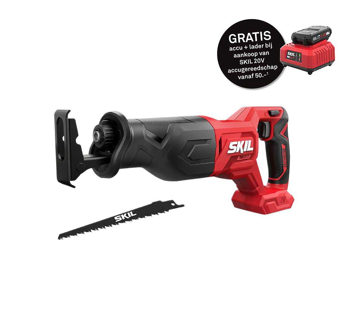 SKIL 20V accugereedschap met gratis accu en lader