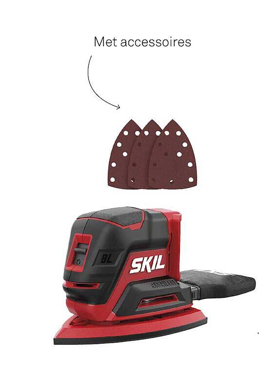 SKIL Deltaschuurmachine met accessoires