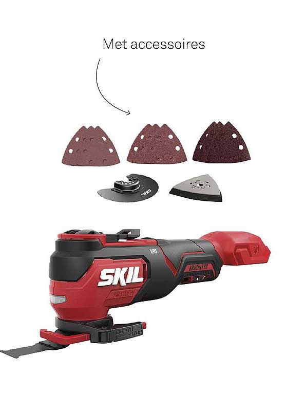 SKIL Multitool met accessoires