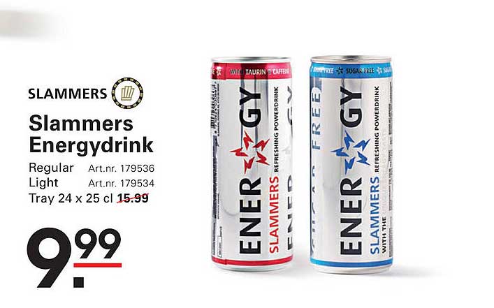 Slammers Energydrink