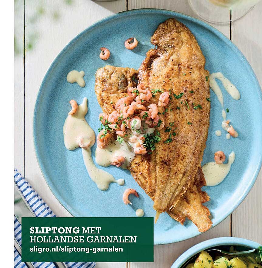 SLIPTONG MET HOLLANDSE GARNALEN
