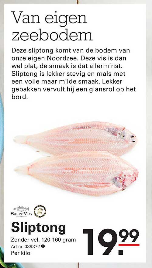Sliptonk Zonder vel, 120-160 gram