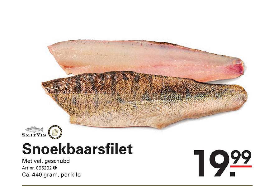 Snoekbaarsfilet