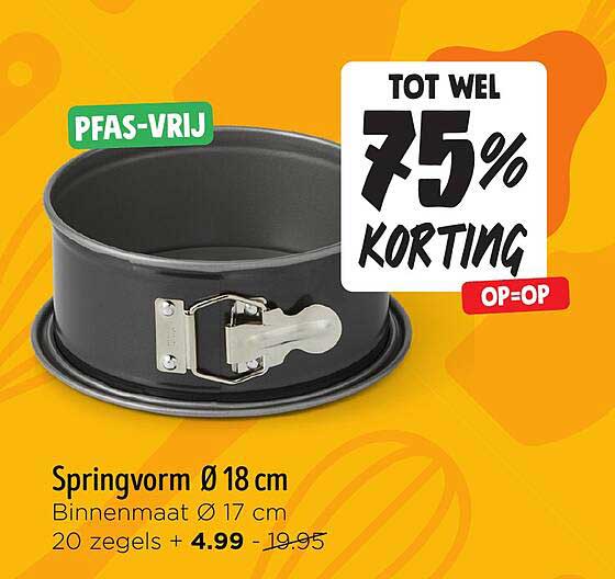 Springvorm Ø 18 cm