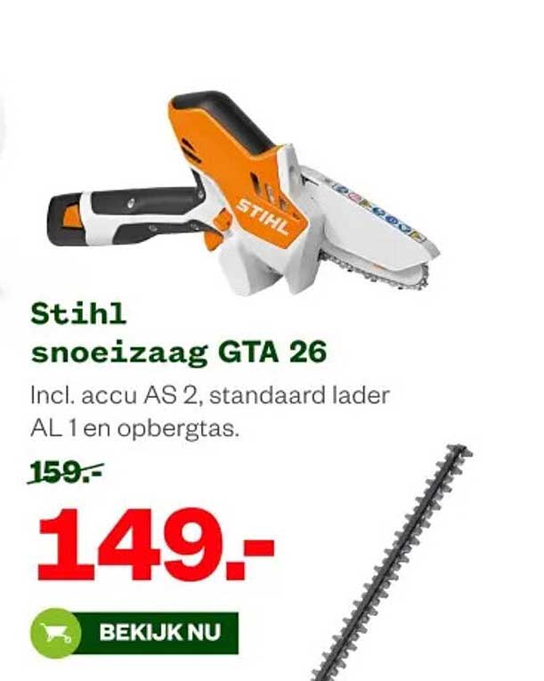 Stihl snoeizaag GTA 26