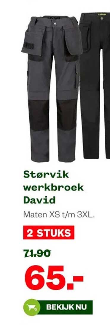 Størvik werkbroek David
