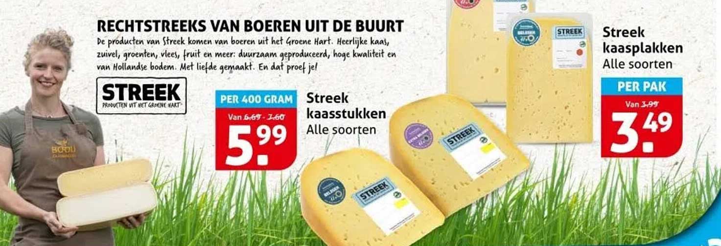 Streek kaasplakken Alle soorten