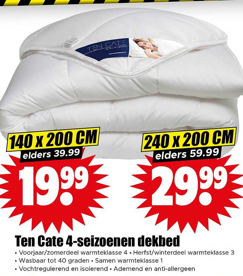 Ten Cate 4-seizoenen dekbed