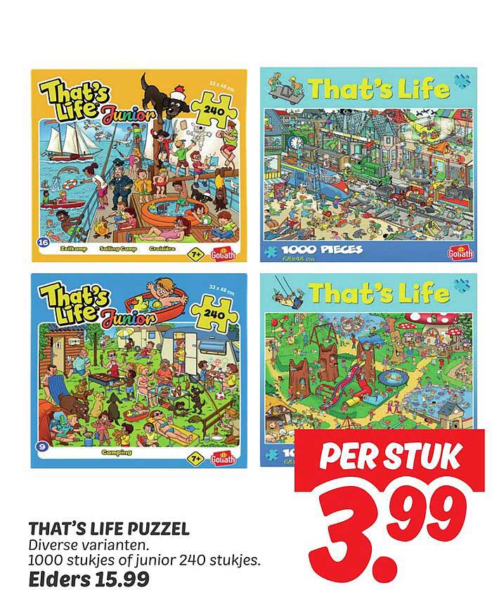 THAT’S LIFE PUZZEL