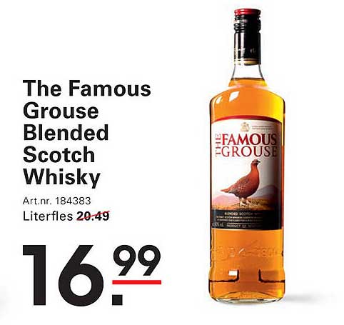 The Famous Grouse Blended Scotch Whisky