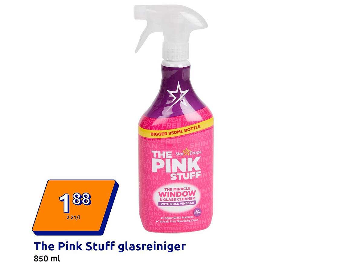 The Pink Stuff glasreiniger 850 ml