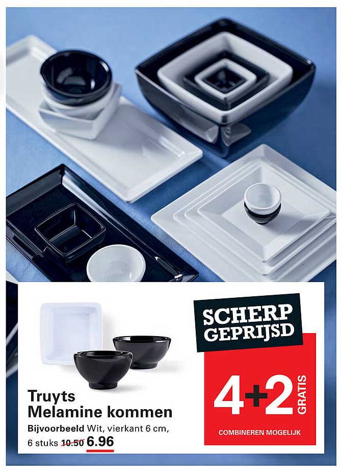 Truyts Melamine kommen