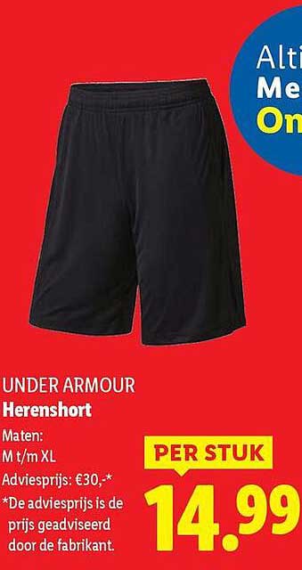 UNDER ARMOUR Herenshort