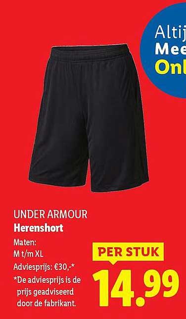 UNDER ARMOUR Herenshort