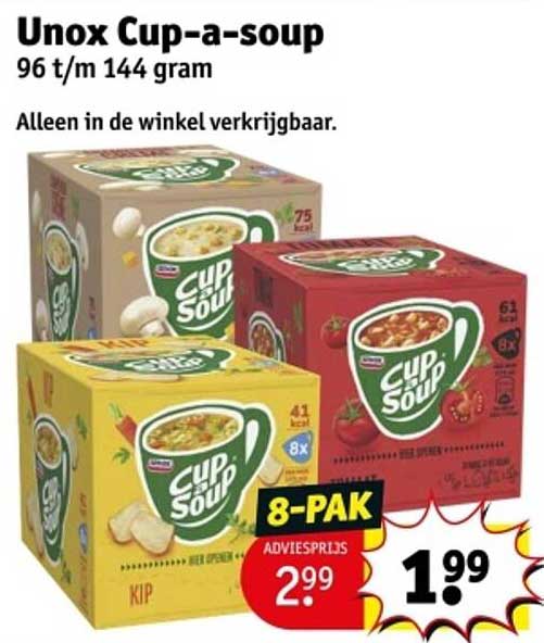 Unox Cup-a-soup 8-Pak