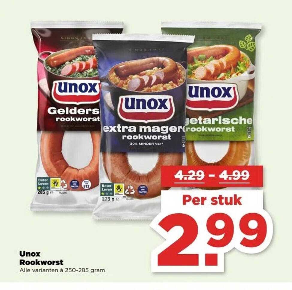 Unox Rookworst