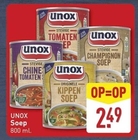 UNOX Soep 800 ml