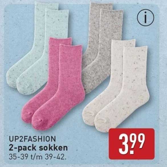 UP2FASHION 2-pack sokken