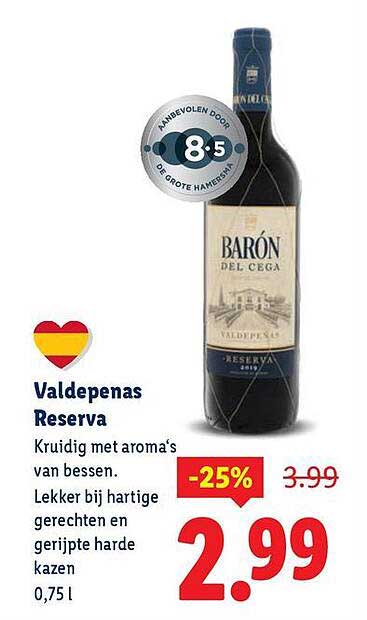 Valdepenas Reserva