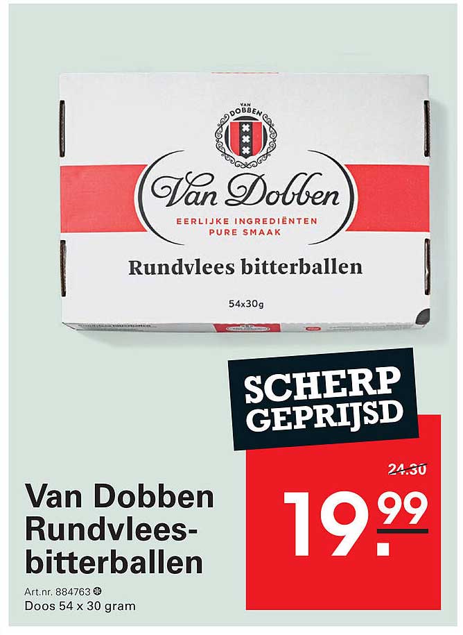 Van Dobben Rundvlees-bitterballen