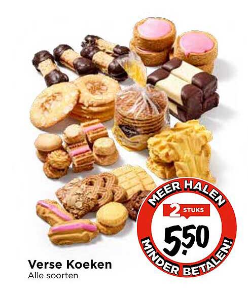 Verse Koeken - Alle soorten