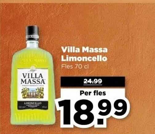 Villa Massa Limoncello Fles 70 cl