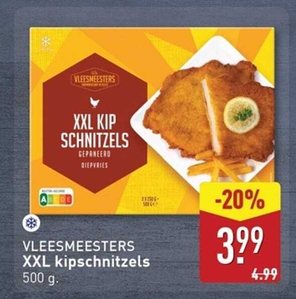 VLEESMEESTERS XXL kipschnitzels