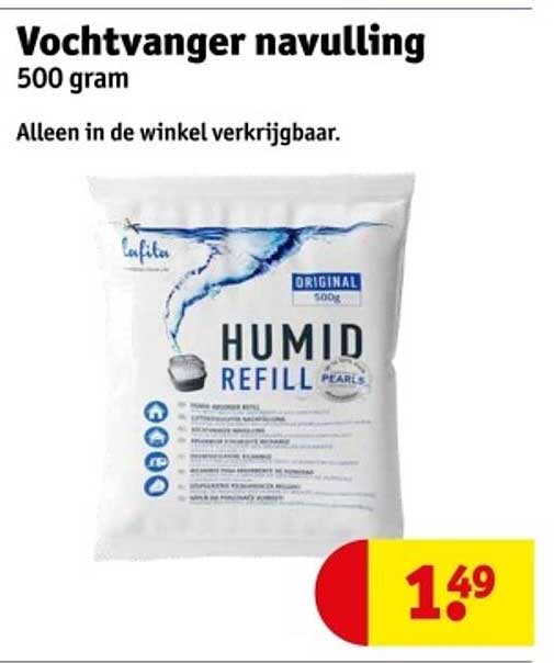 Vochtvanger navulling 500 gram