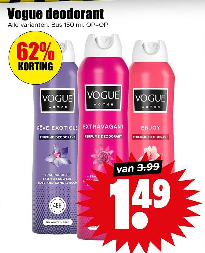 Vogue deodorant