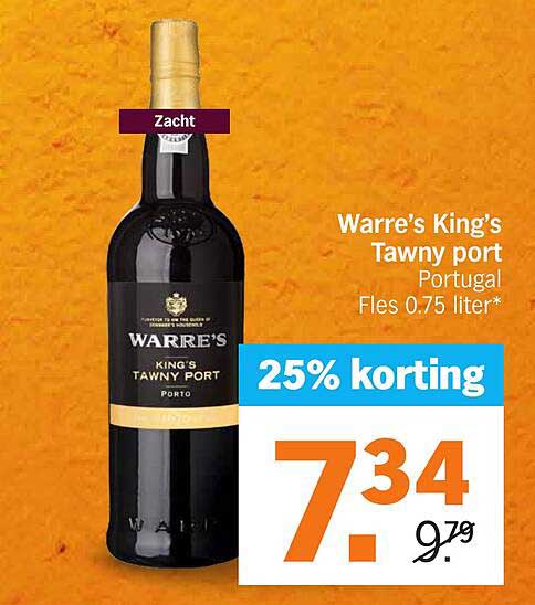 Warre's King's Tawny port Fles 0.75 liter
