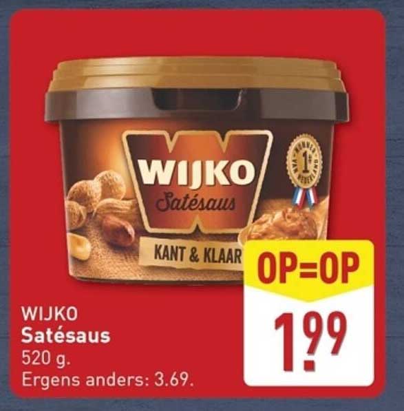 WIJKO Satésaus 520 g