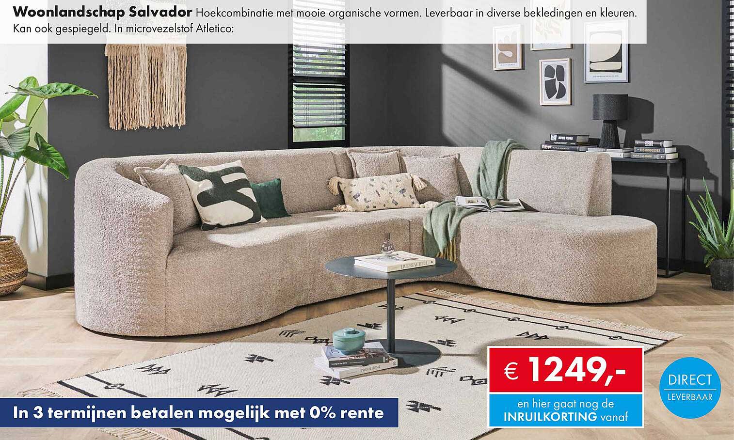 Woonlandschap Salvador Hoekcombinatie
