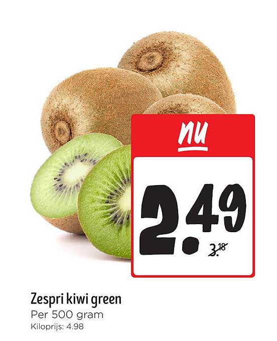 Zespri kiwi green
