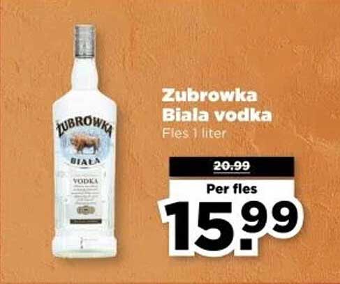 Zubrowka Biala vodka