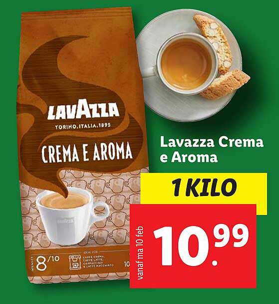 Lavazza Crema E Aroma Angebot Lidl Lavazza Crema E Aroma aanbieding bij Lidl