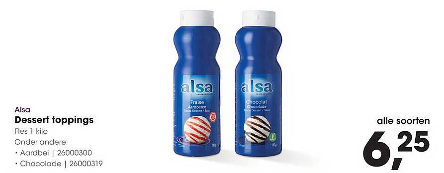 Alsa Dessert toppings 1 kilo