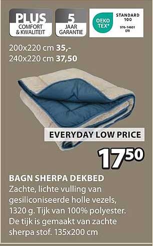 BAGN SHERPA DEKBED