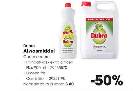 Dubro Afwasmiddel