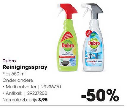 Dubro Reinigingsspray