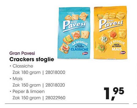 Gran Pavesi Crackers sfoglie