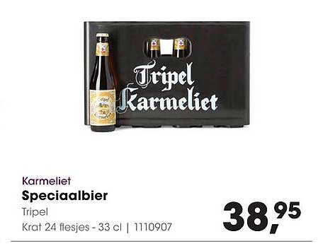 Karmeliet Speciaalbier Krat 24 flesjes - 33 cl