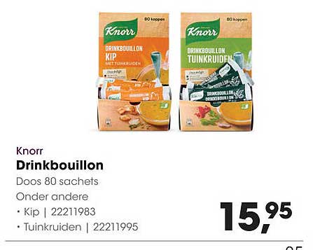 Knorr Drinkbouillon