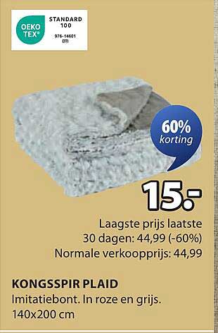 KONGSSPIR PLAID