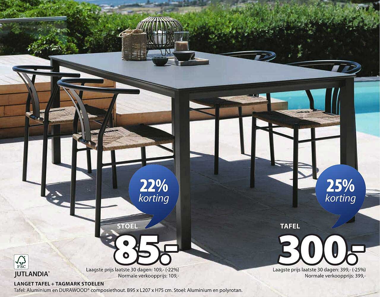 LANGET TAFL + TAGMARK STOELEN