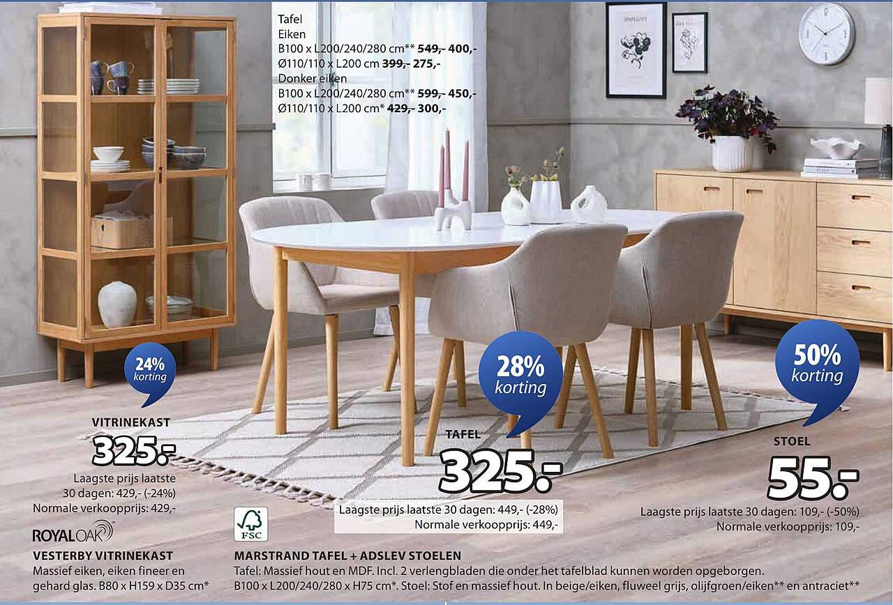 Marstrand Tafel + Adsleev Stoelen
