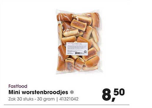 Mini worstenbroodjes