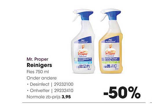 Mr. Proper Reinigers Fles 750 ml