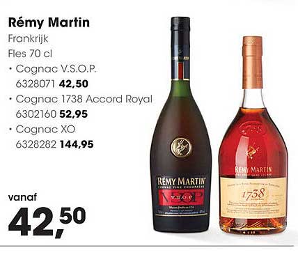 Rémy Martin Cognac V.S.O.P. 70 cl