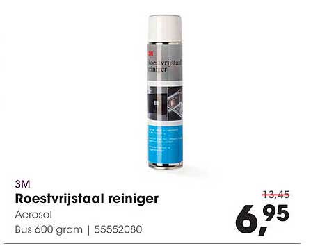 Roestvrijstaal reiniger